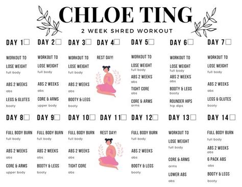 chloe ting two weeks shred.